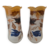 Paire de vases anciens Art nouveau