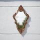 Rococo mirror, wall mirror, vintage mirror, repoussé copper mirror