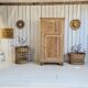 Vintage wooden glacier