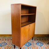 Bibliothèque scandinave en teck 1960