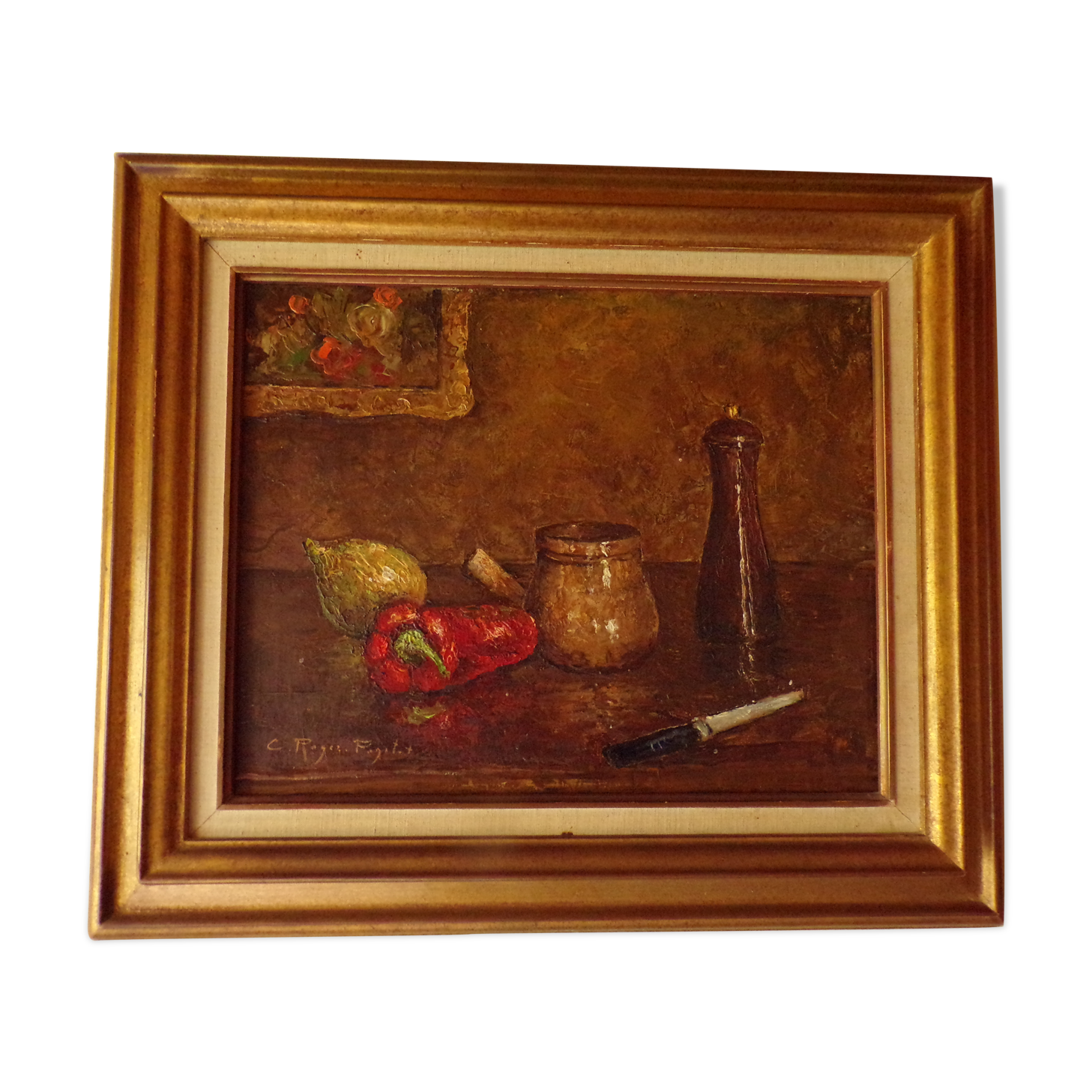 Still life on canvas