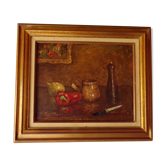 Nature morte sur toile