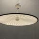 Italian black & white murano glass light pendant