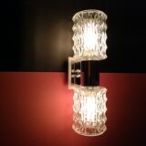 Double cylindrical wall lamp