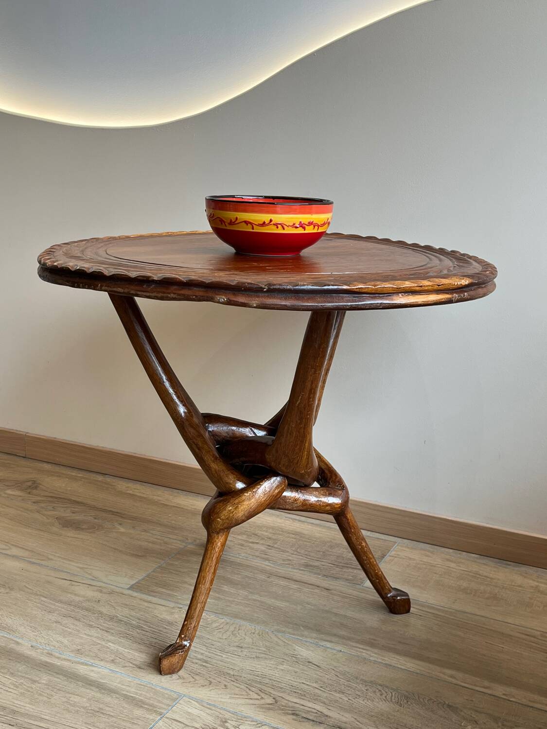 Tribal side table