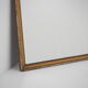 Antique mirror with wood frame