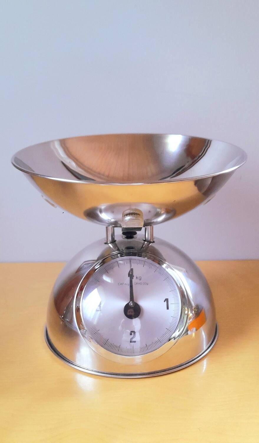 Stainless steel kitchen scale