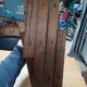 Vintage accordion coat rack