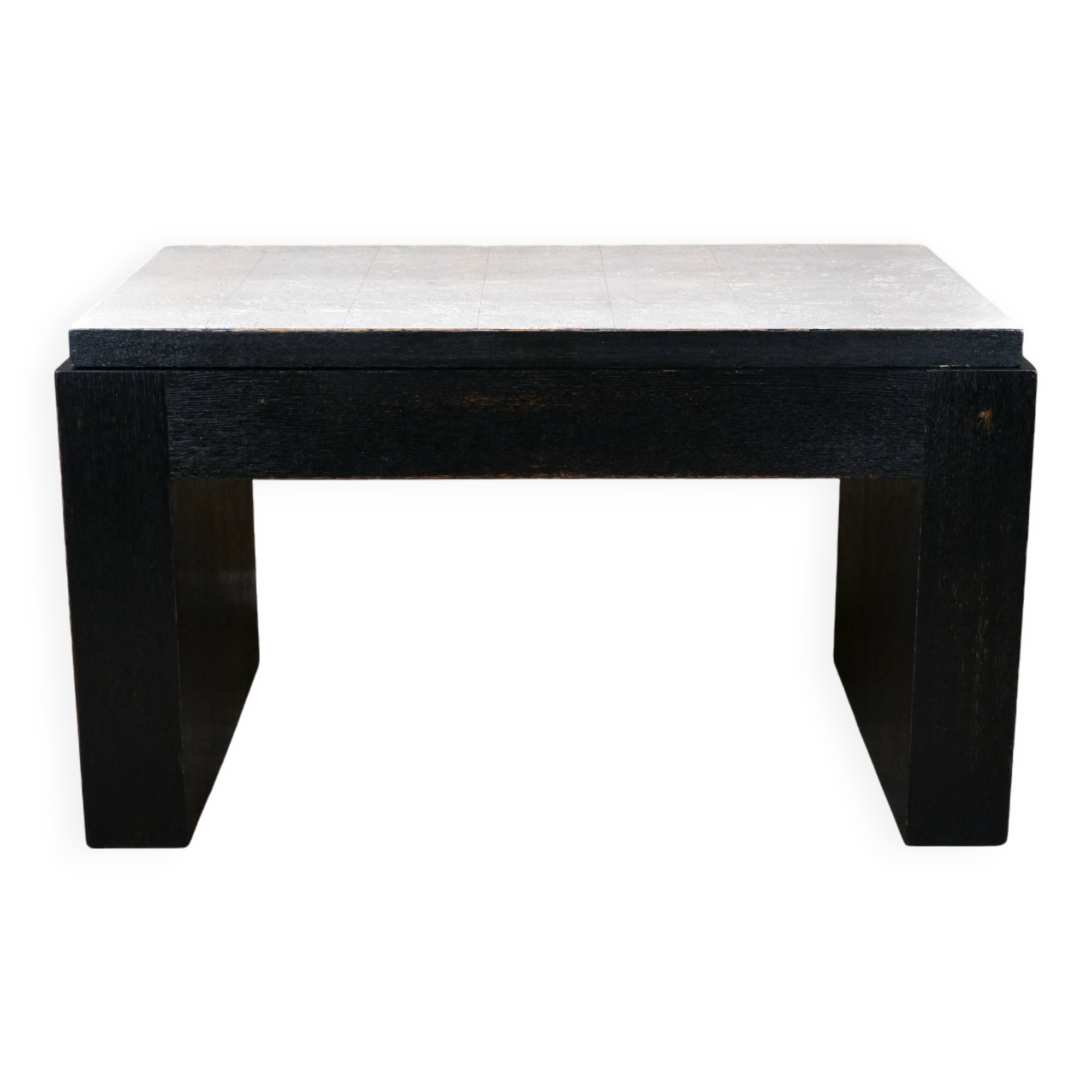 Art Deco style coffee table with cigar humidor, France, 1960s