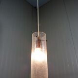 Suspension en verre Kaiser Leuchten, années 1960