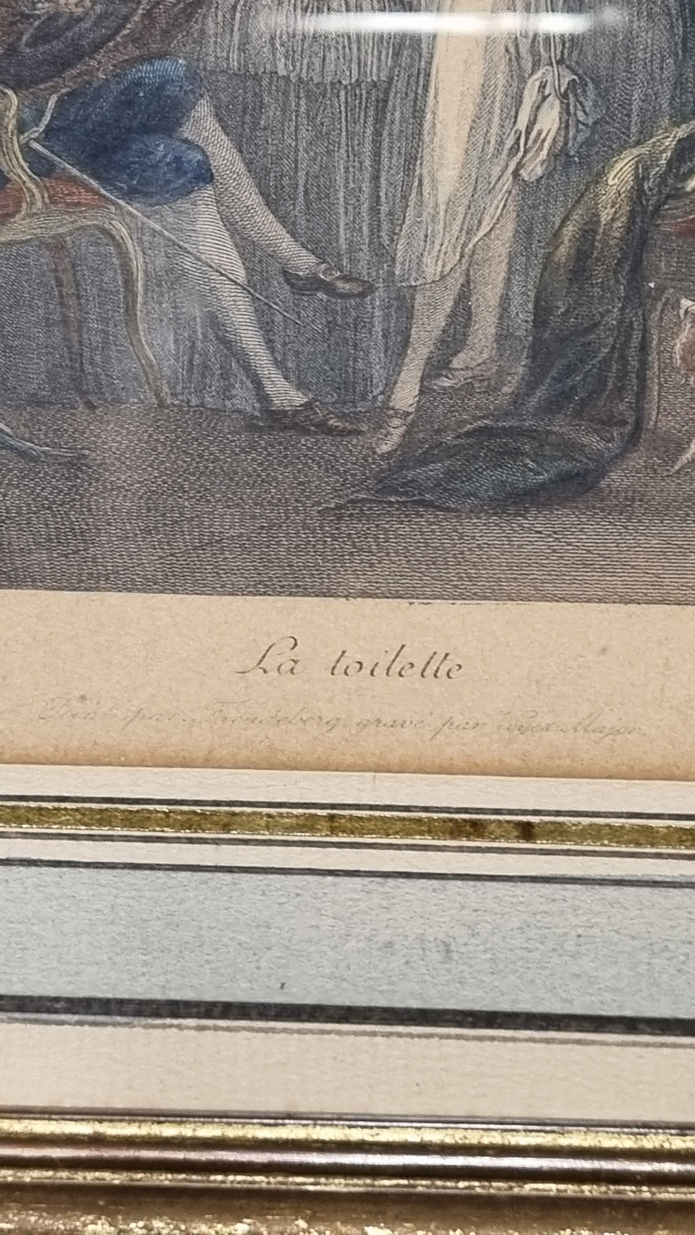 print, The toilet