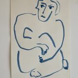 Femme assise