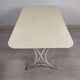 Table de jardin métal blanc