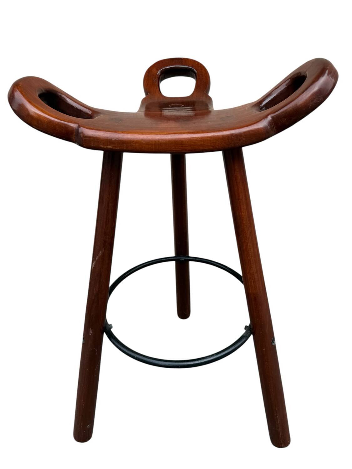 Brutalist Bar Stools, Marbella by Sergio Rodrigues, Spain, 1