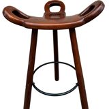 Brutalist Bar Stools, Marbella by Sergio Rodrigues, Spain, 1