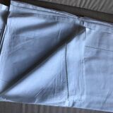 Old white monogrammed sheet