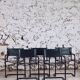 Lot de 6 fauteuils cantilever bauhaus style MG5 Grassi, 1970