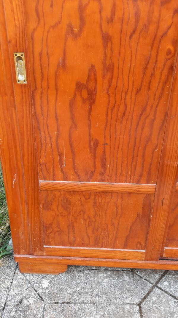 Armoire vintage porte coulissante