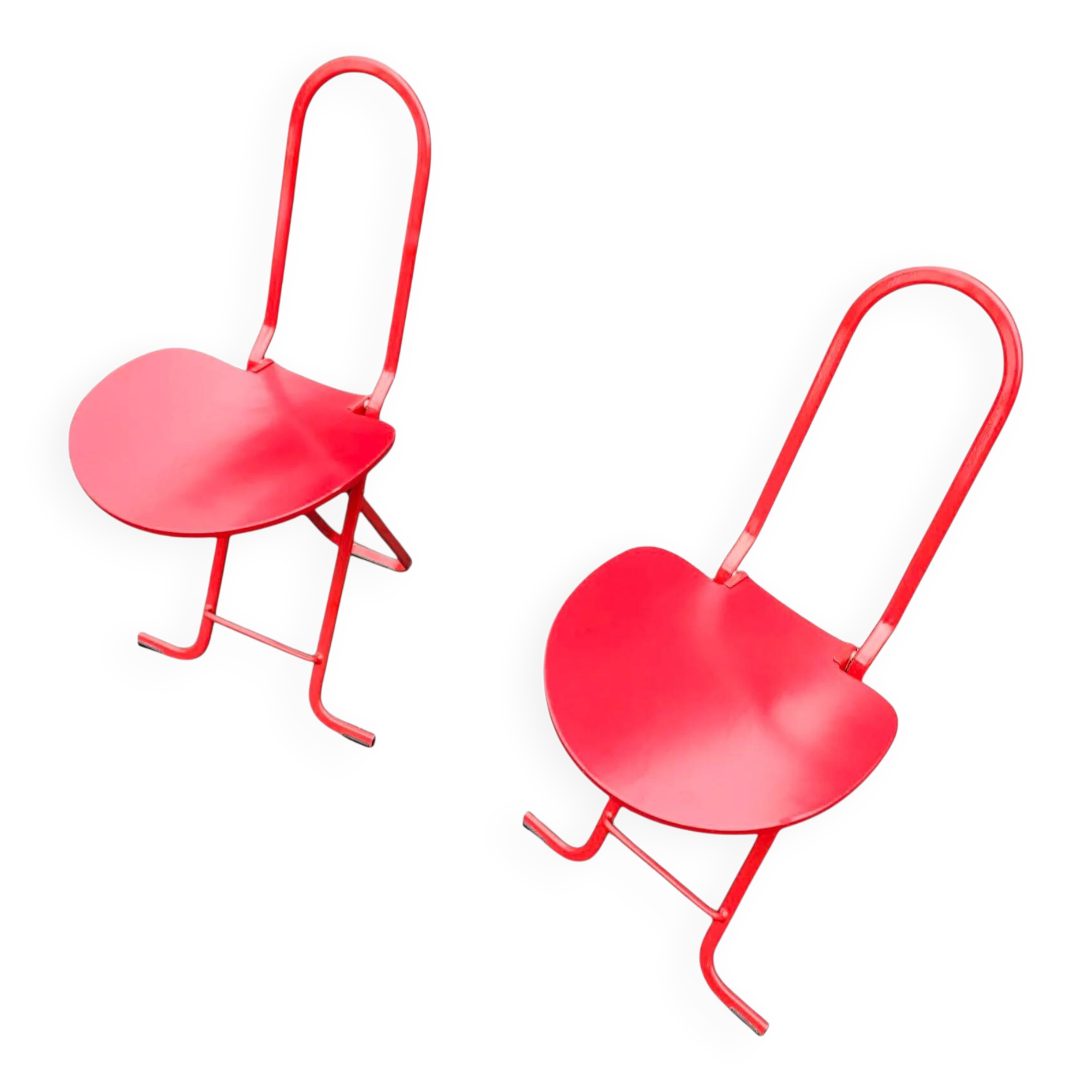 Folding chairs by Gastone Rinaldi for Thema, 1970s, set of 2