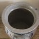 Blue grey stoneware pot