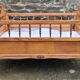 Wooden cot, vintage, 50s