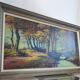Large painting, oil on canvas signed "Pinoy"