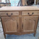 Buffet Louis xv en chêne brut