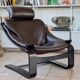 Pair of Kroken armchairs by Ake Fribytter for Roche Bobois