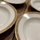 Set of 6 porcelain plates Thierry de Zélicourt