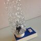 Bubbled glass bedside lamp by Helena Tynell 60/70