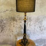 Candle holder lamp from the Napoleon III era.