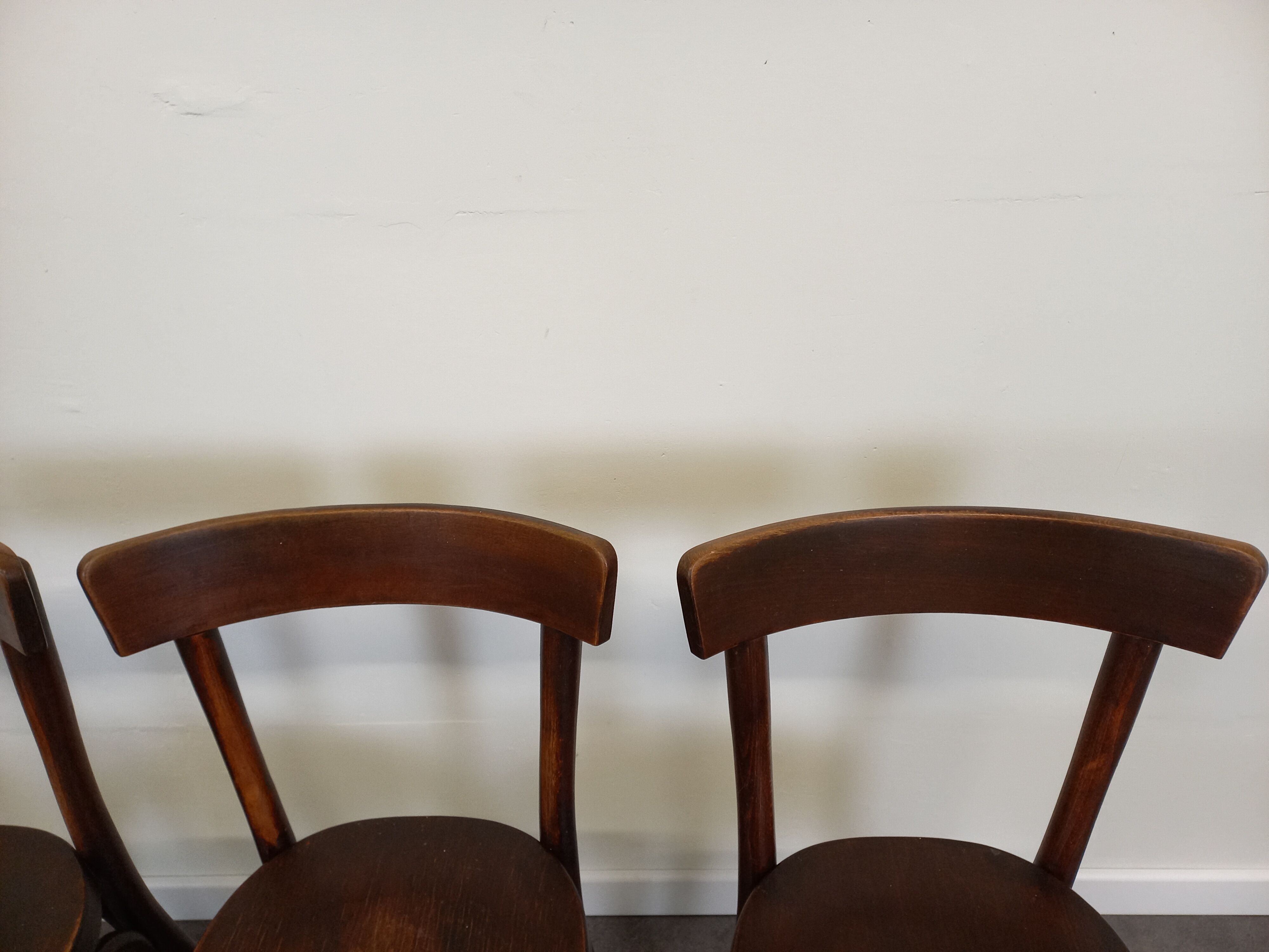 Vintage bistro chairs lot of 4