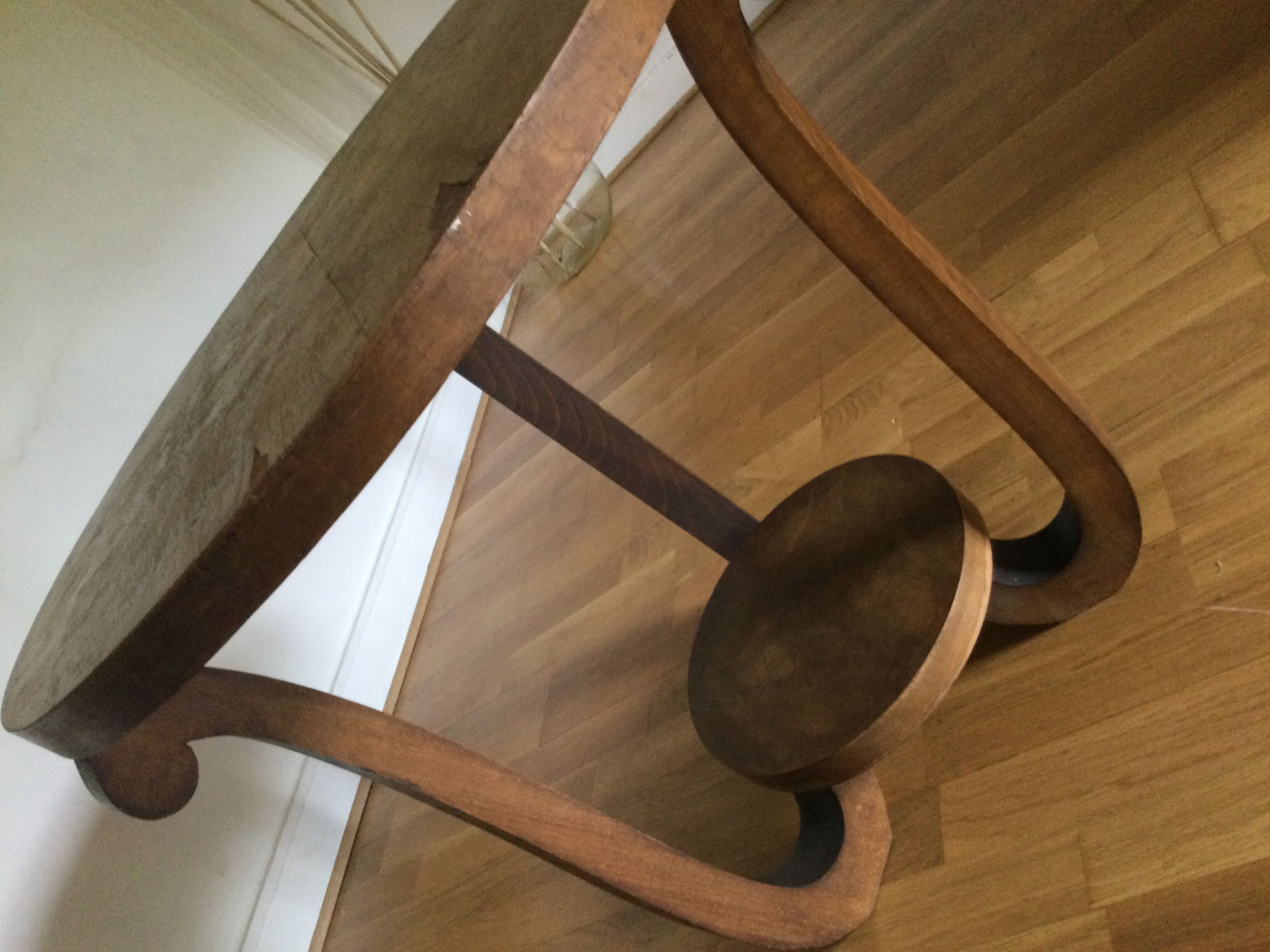 Table guéridon style Art-deco