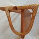 Wall shelf in bamboo and rattan