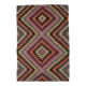 5x8 Colorful Tribal Pattern Kilim Area Rug, 166x247Cm
