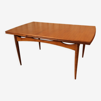 Scandinavian teak extension table