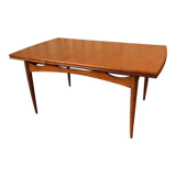 Scandinavian extendable teak table