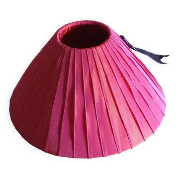 Abat-jour rose moiré