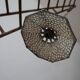 Antique Mirrored Glass Pendant Shade