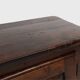 Antique 16th century Spanish carved cabinet in oak.