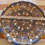 Handmade earthenware fruit bowl