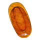 Duralex long amber serving dish