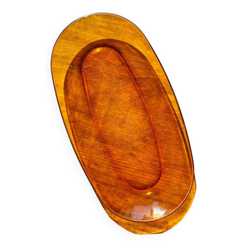 Duralex long amber serving dish