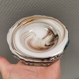 Rare art en verre / cendrier de Michael Bang pour Holmegaard Danemark 1968