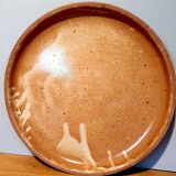 Set of 10 flat plates potter's sandstone