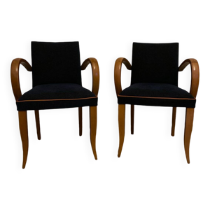 Paire de fauteuils bridges