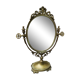 Brass psyche mirror