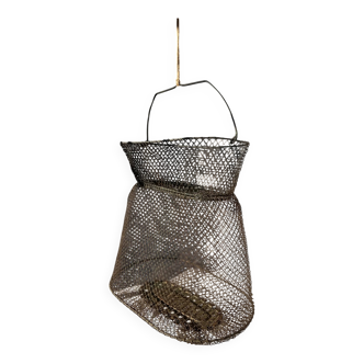 French wire fishing basket
