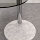 Space age side table or end table, France circa 1970.