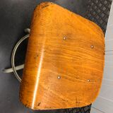 Industrial metal and bis metal and bis stick signed around 1950